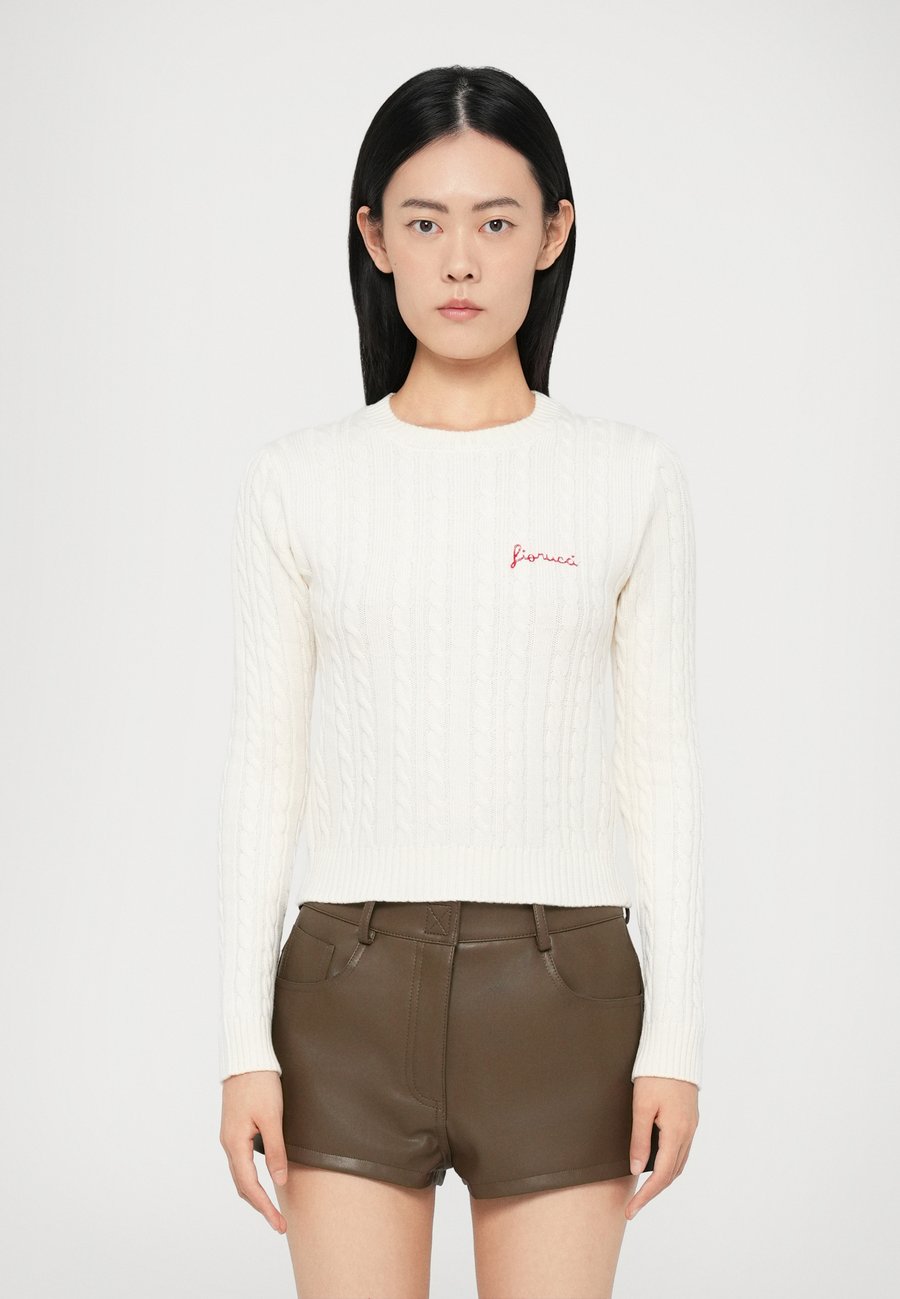 Джемпер Fiorucci CABLE LOGO CROPPED SWEATER, Off-White
Джемпер Fiorucci CABLE LOGO CROPPED SWEATER, Off-White