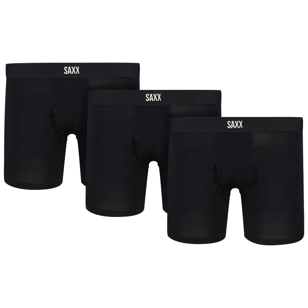 Боксеры 3 шт SAXX Underwear Vibe Xtra Brief Fly, черный
Боксеры 3 шт SAXX Underwear Vibe Xtra Brief Fly, черный
