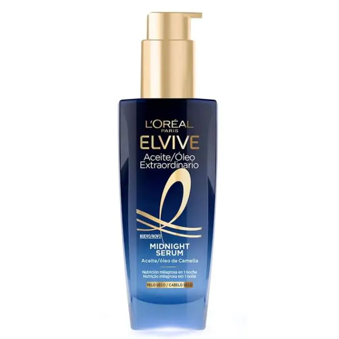 Масло для волос elvive aceite extraordinario sérum noche L'Oréal París, объем 100 мл
Масло для волос elvive aceite extraordinario sérum noche L'Oréal París, объем 100 мл