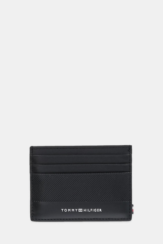 Кожаный чехол для карт Tommy Hilfiger, черный
Кожаный чехол для карт Tommy Hilfiger, черный