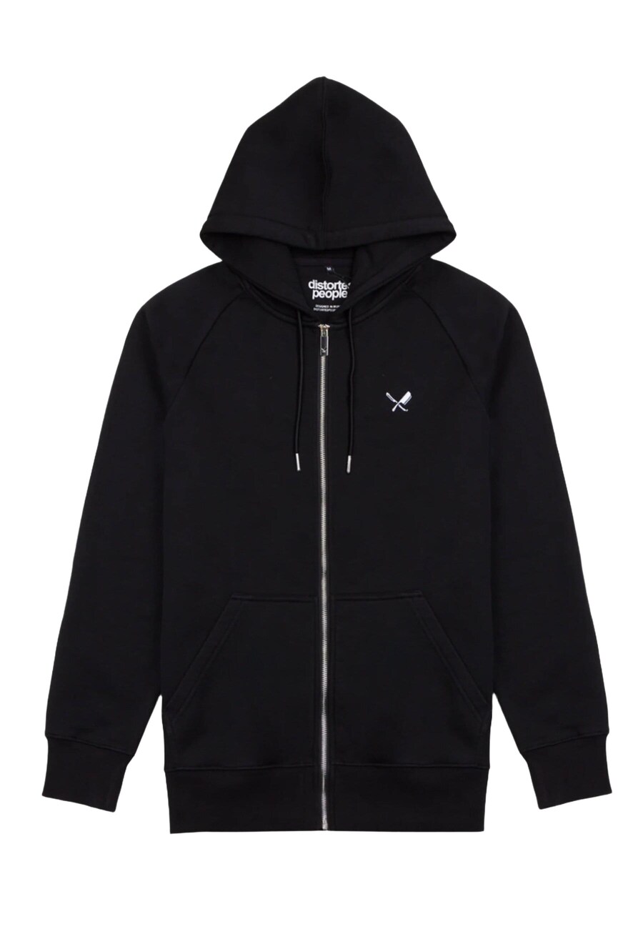 Толстовка с капюшоном на молнии Distorted People, черный
Толстовка с капюшоном на молнии Distorted People, черный