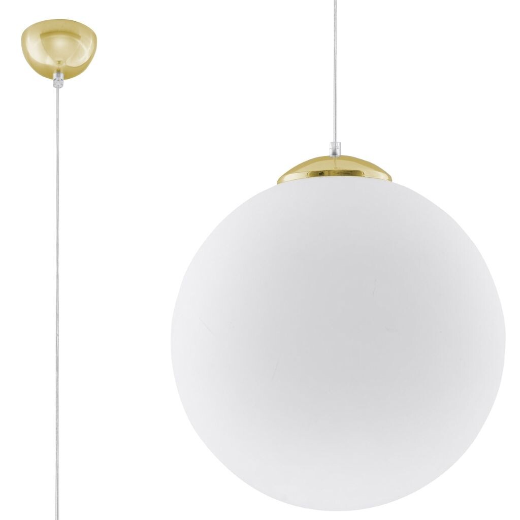 Подвесной светильник UGO 40 gold 1xE27 60Вт сталь, стекло 130х40х40см Sollux Lighting
Подвесной светильник UGO 40 gold 1xE27 60Вт сталь, стекло 130х40х40см Sollux Lighting