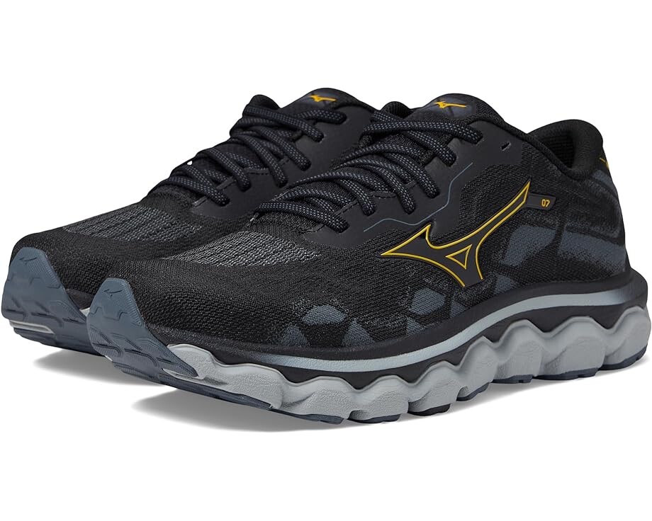 Кроссовки Mizuno Wave Horizon 7, цвет Black/Citrus, Серый, Кроссовки Mizuno Wave Horizon 7, цвет Black/Citrus 
Кроссовки Mizuno Wave Horizon 7, цвет Black/Citrus, Серый, Кроссовки Mizuno Wave Horizon 7, цвет Black/Citrus