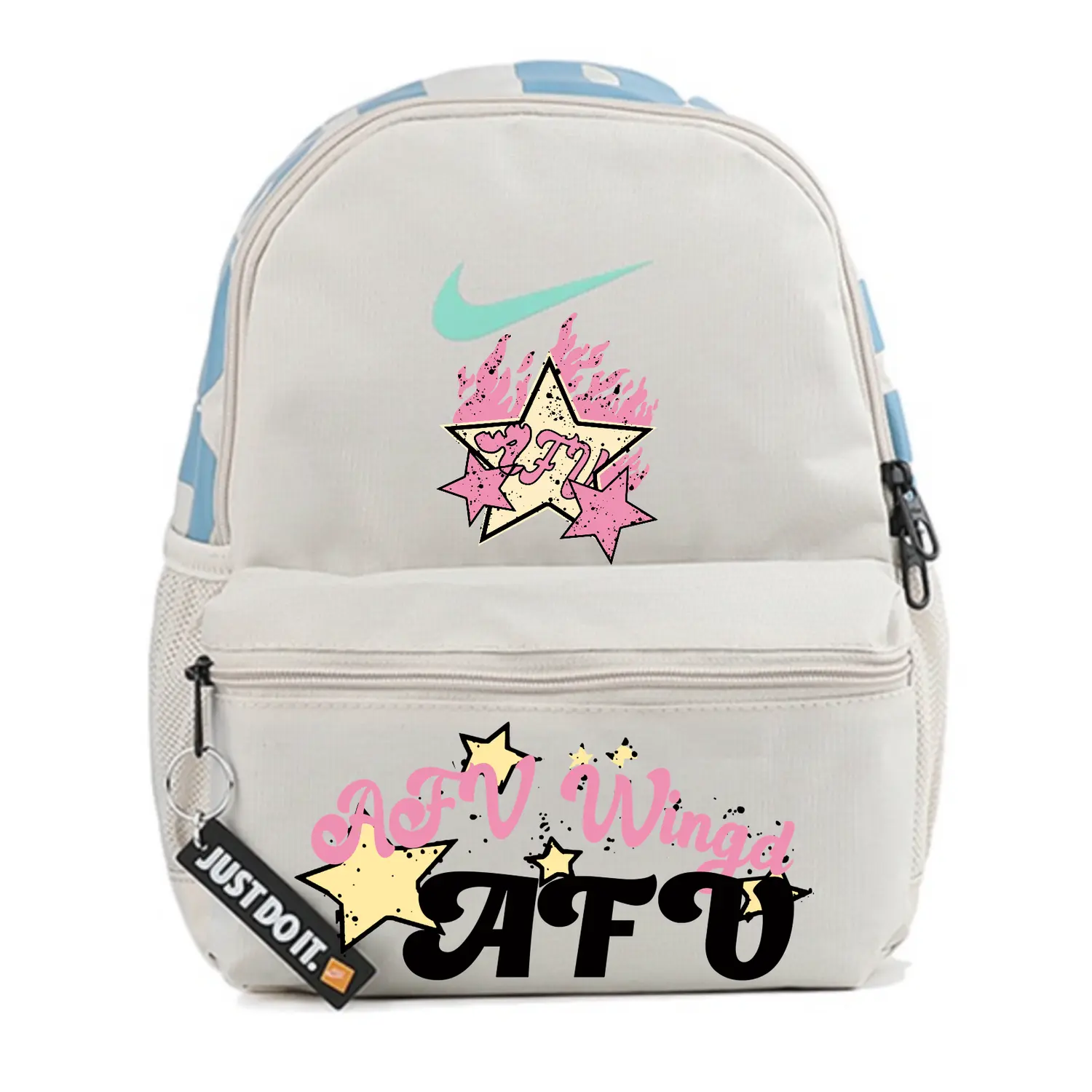 Nike Тканевый рюкзак обычный женский серый белый, Flame Stars
Nike Тканевый рюкзак обычный женский серый белый, Flame Stars