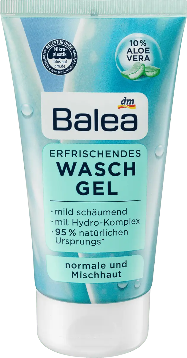 Освежающий гель для стирки 150мл Balea
Освежающий гель для стирки 150мл Balea
