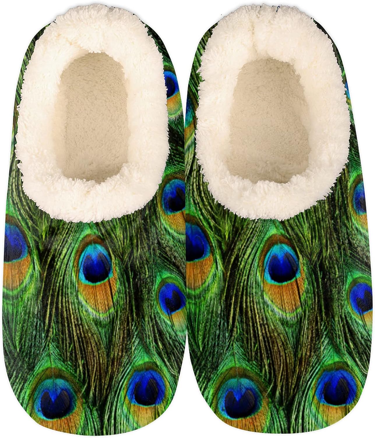 Мягкие домашние тапочки из пеноматериала с эффектом памяти - противоскользящая обувь для дома и улицы, для женщин и мужчин Bardic, Peacock Feather
Мягкие домашние тапочки из пеноматериала с эффектом памяти - противоскользящая обувь для дома и улицы, для женщин и мужчин Bardic, Peacock Feather
