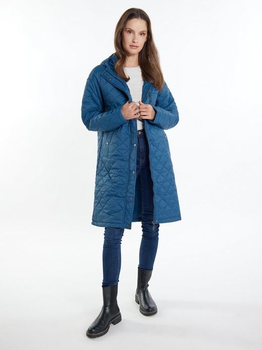 Легкое стеганое пальто Usha, синий
Легкое стеганое пальто Usha, синий