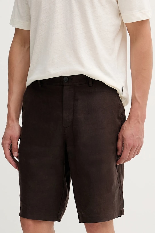 Льняные шорты Sisley, коричневый
Льняные шорты Sisley, коричневый