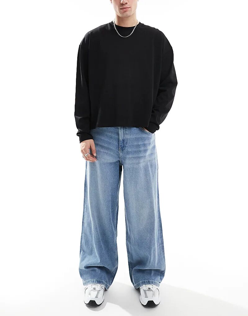 Очень мешковатые джинсы светло-голубого цвета ASOS DESIGN
Очень мешковатые джинсы светло-голубого цвета ASOS DESIGN