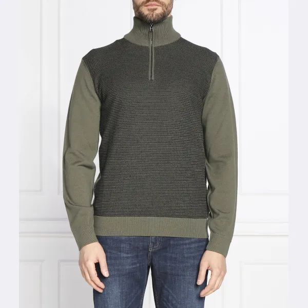 Шерсть ладамо стандартного кроя Boss, хаки
Шерсть ладамо стандартного кроя Boss, хаки