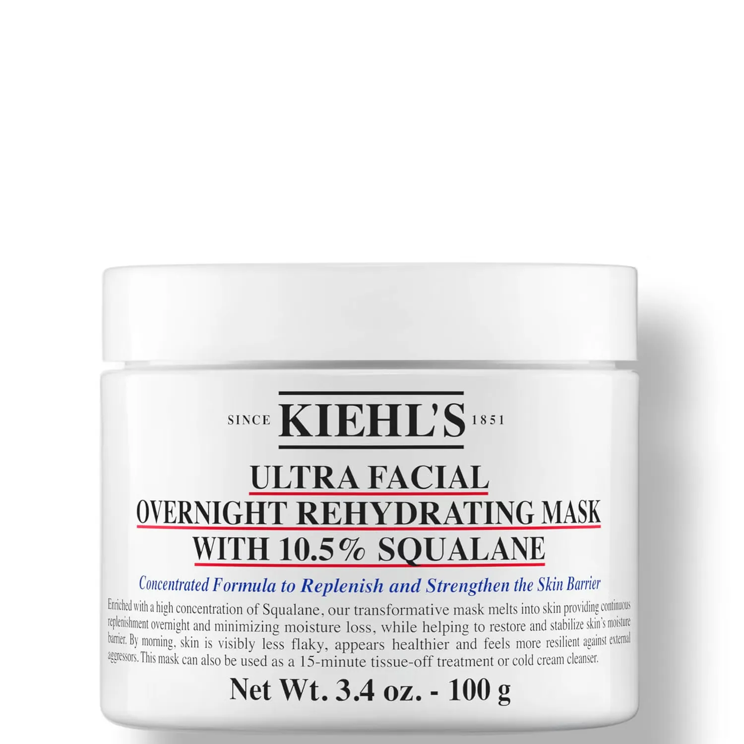 Ультра-маска для лица 100 г. Kiehl's
Ультра-маска для лица 100 г. Kiehl's