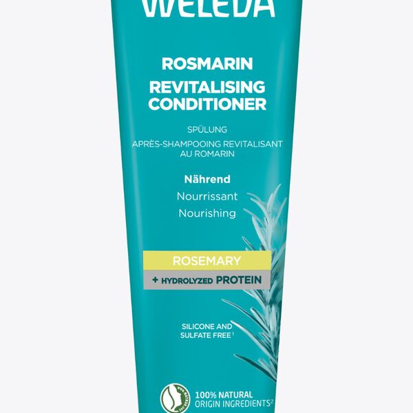 Восстанавливающий кондиционер для волос с розмарином, 150 мл Weleda
Восстанавливающий кондиционер для волос с розмарином, 150 мл Weleda