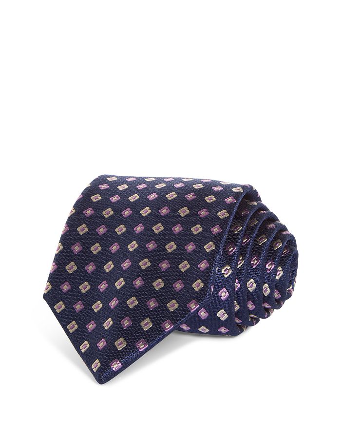 Шелковый классический галстук с геометрическим узором - эксклюзив The Men's Store at Bloomingdale's, синий
Шелковый классический галстук с геометрическим узором - эксклюзив The Men's Store at Bloomingdale's, синий