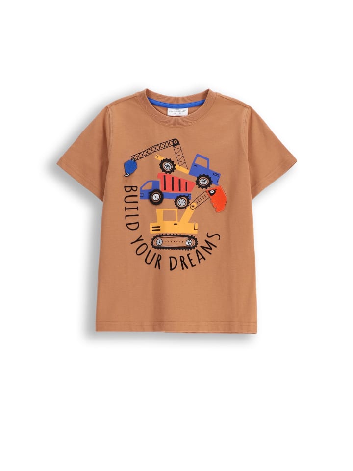 Футболка Coccodrillo, коричневый
Футболка Coccodrillo, коричневый