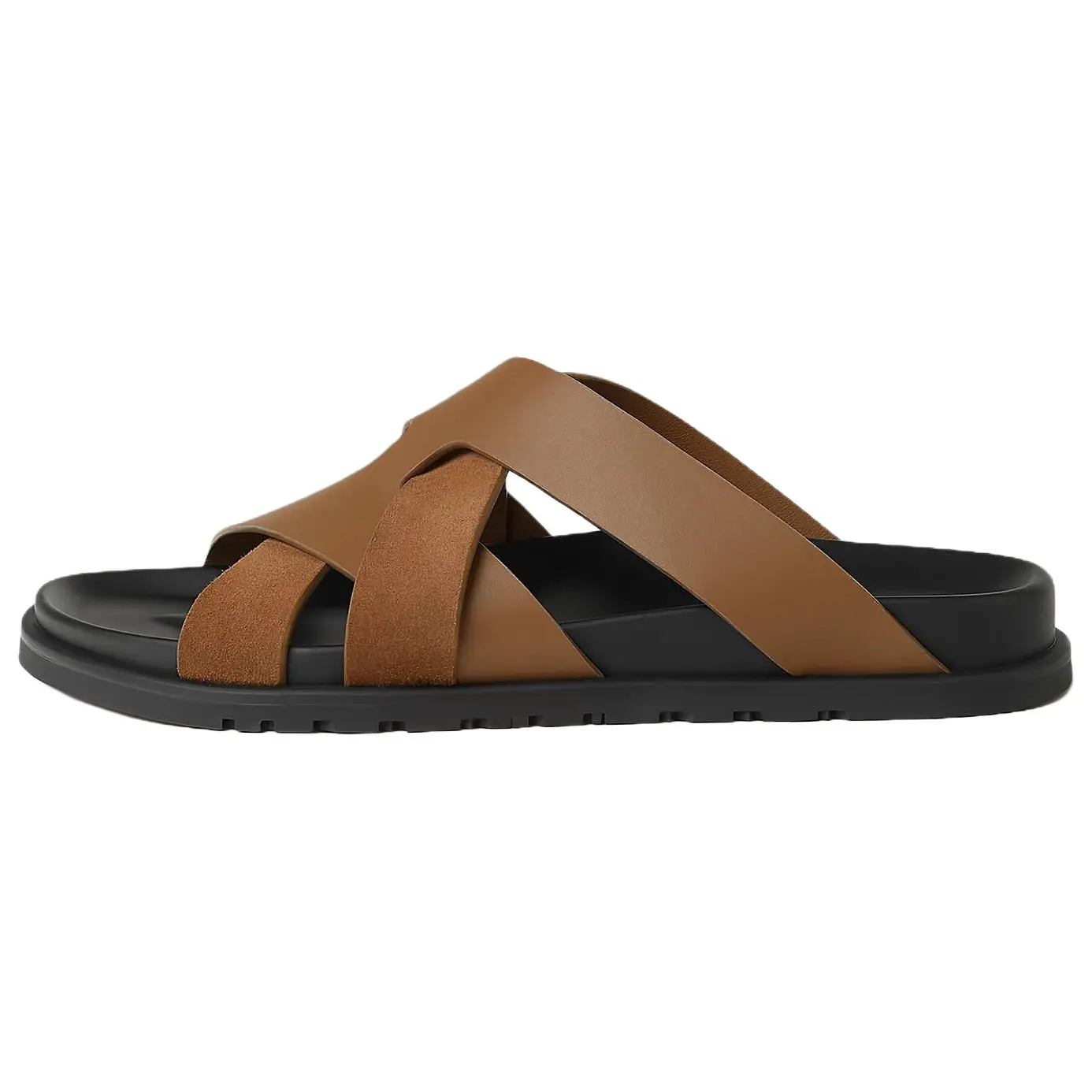 HERMES Резиновые тапочки-слайды мужские коричневые
HERMES Резиновые тапочки-слайды мужские коричневые