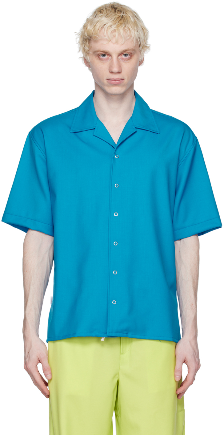 Синяя рубашка с вентиляцией Bonsai
Синяя рубашка с вентиляцией Bonsai