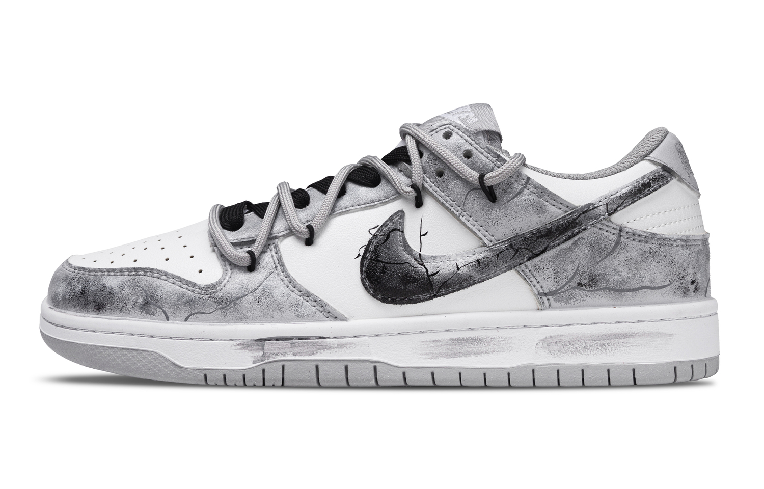 Dunk Boundary Breaking, Dazzling, Hip Hop, классические кроссовки с амортизацией low top для скейтбординга unisex Nike, серый/черный
Dunk Boundary Breaking, Dazzling, Hip Hop, классические кроссовки с амортизацией low top для скейтбординга unisex Nike, серый/черный