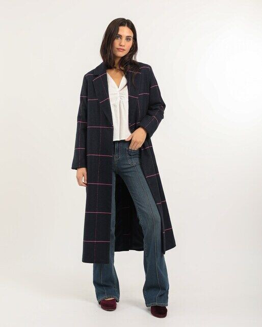 Длинное женское тканевое пальто с принтом The-Are, темно-синий
Длинное женское тканевое пальто с принтом The-Are, темно-синий