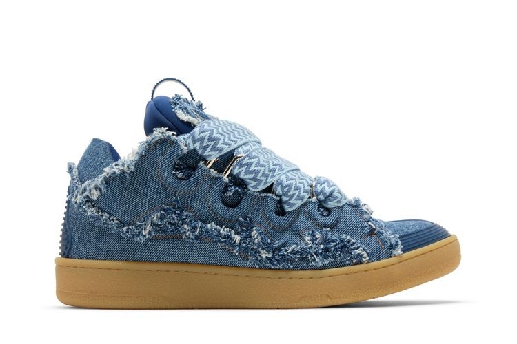Кроссовки Lanvin Curb Sneakers Frayed Denim, синий
Кроссовки Lanvin Curb Sneakers Frayed Denim, синий