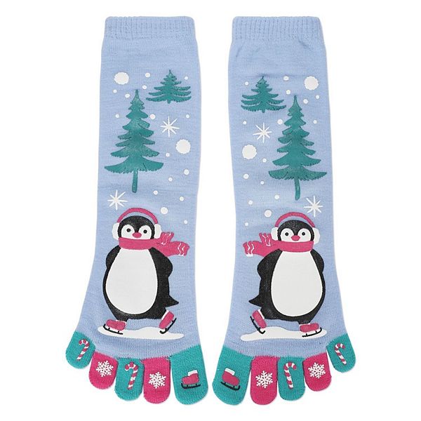 Новогодние носки с пингвинами для катания на коньках, Non-Skid Memoi
Новогодние носки с пингвинами для катания на коньках, Non-Skid Memoi