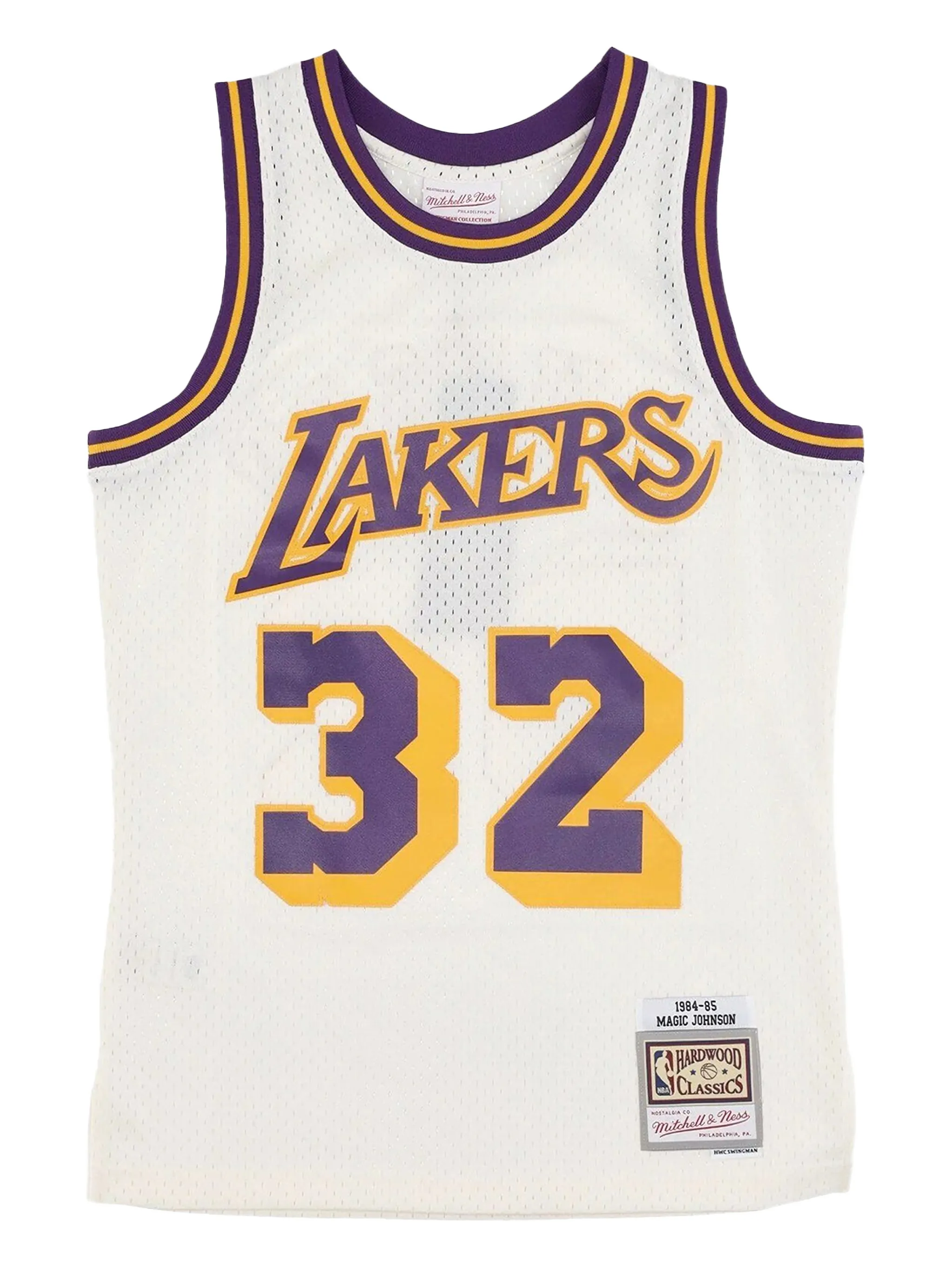 Топ Lakers 1984 Magic Johnson Mitchell & Ness, белый
Топ Lakers 1984 Magic Johnson Mitchell & Ness, белый