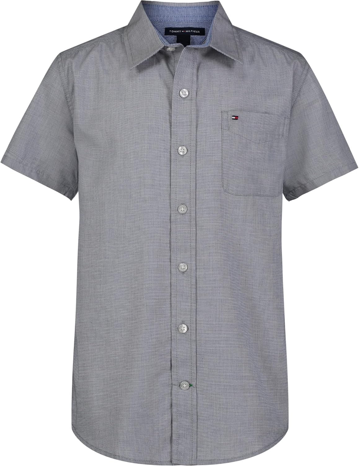 Рубашка Tommy Hilfiger Blue Skies с короткими рукавами для мальчиков (для детей старшего возраста), End On End Tech Blue
Рубашка Tommy Hilfiger Blue Skies с короткими рукавами для мальчиков (для детей старшего возраста), End On End Tech Blue