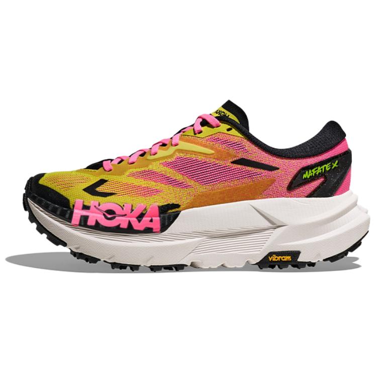 HOKA ONE ONE Женские кроссовки Mafate X желтые розовые
HOKA ONE ONE Женские кроссовки Mafate X желтые розовые