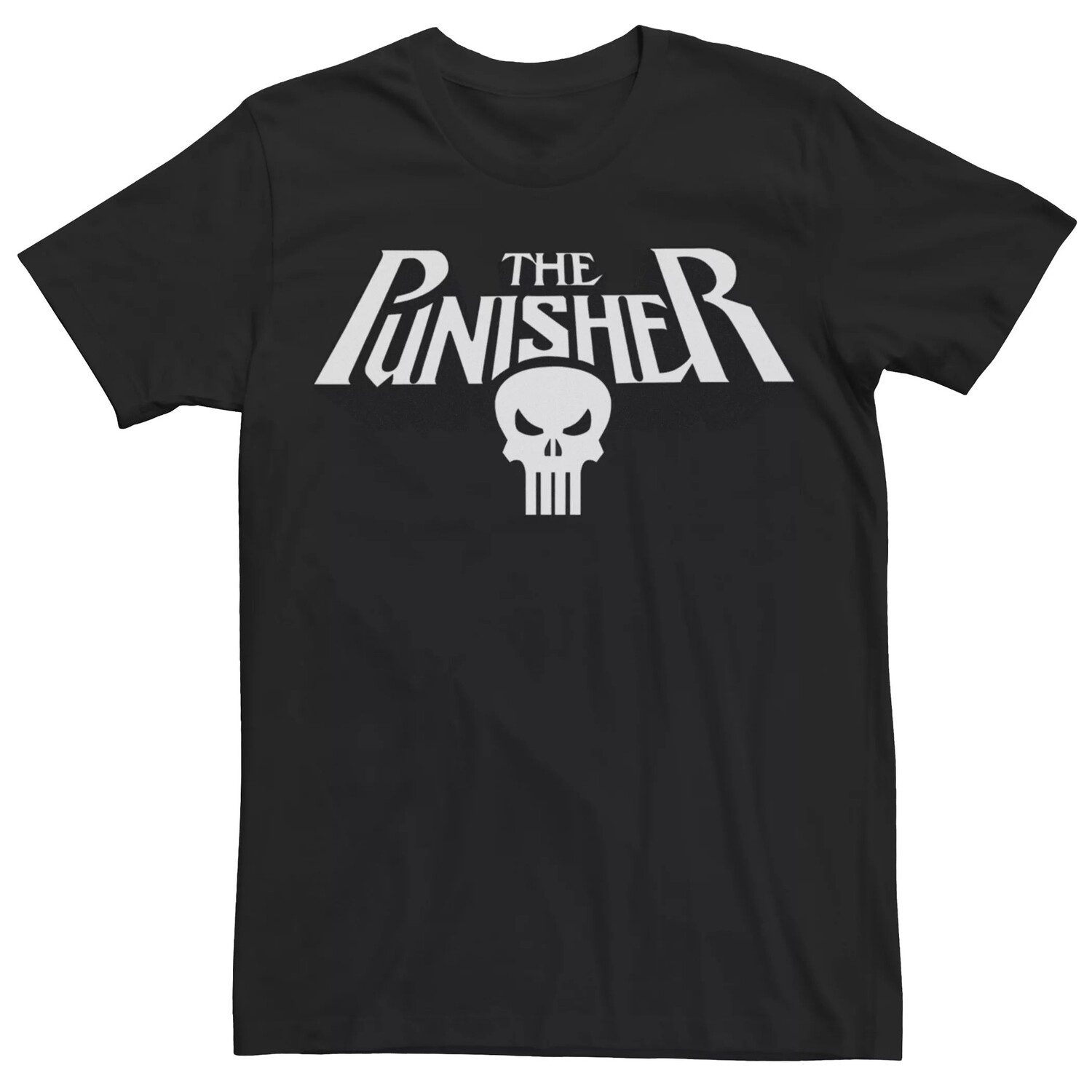 Мужская футболка с оригинальным логотипом Punisher и графическим рисунком Licensed Character
Мужская футболка с оригинальным логотипом Punisher и графическим рисунком Licensed Character