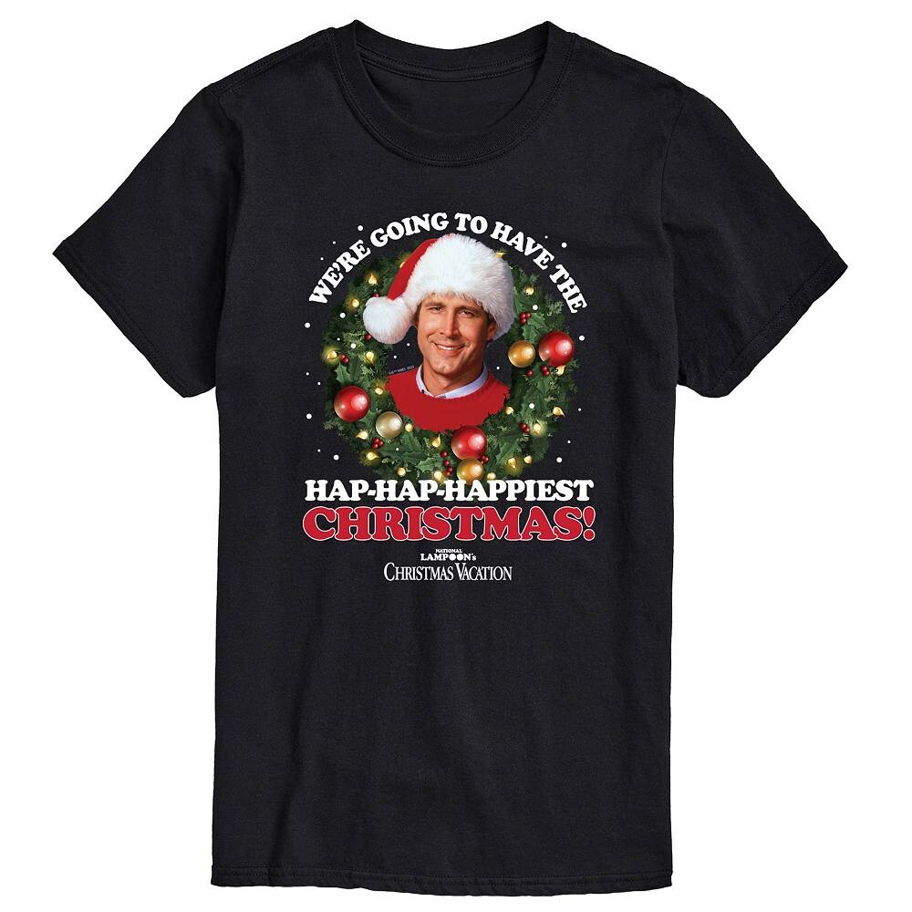 Мужская футболка National Lampoon's Christmas Vacation с рисунком «Самое счастливое Рождество» Licensed Character, черный
Мужская футболка National Lampoon's Christmas Vacation с рисунком «Самое счастливое Рождество» Licensed Character, черный