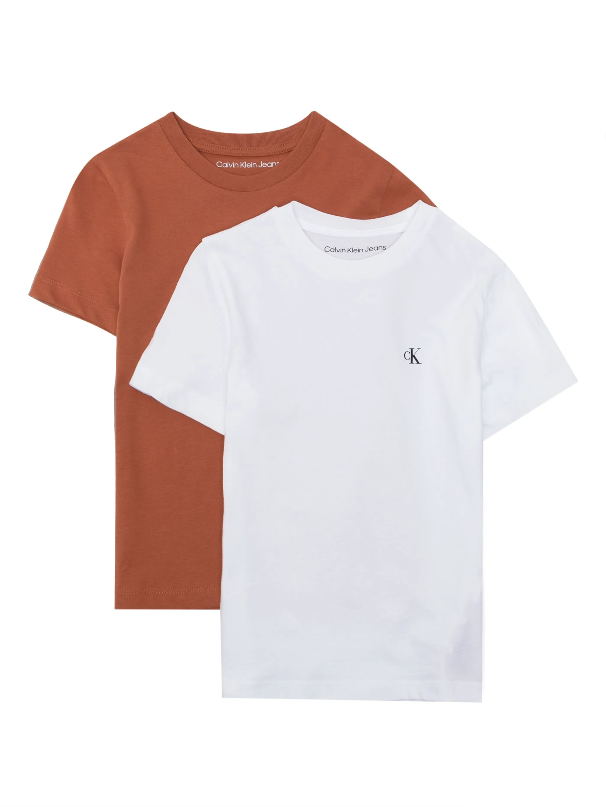Комплект из двух футболок с монограммой Calvin Klein Kids, белый
Комплект из двух футболок с монограммой Calvin Klein Kids, белый
