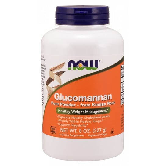 Glucomannan (Глюкоманнан) - порошок корня коньяка (227 г) Inna marka
Glucomannan (Глюкоманнан) - порошок корня коньяка (227 г) Inna marka
