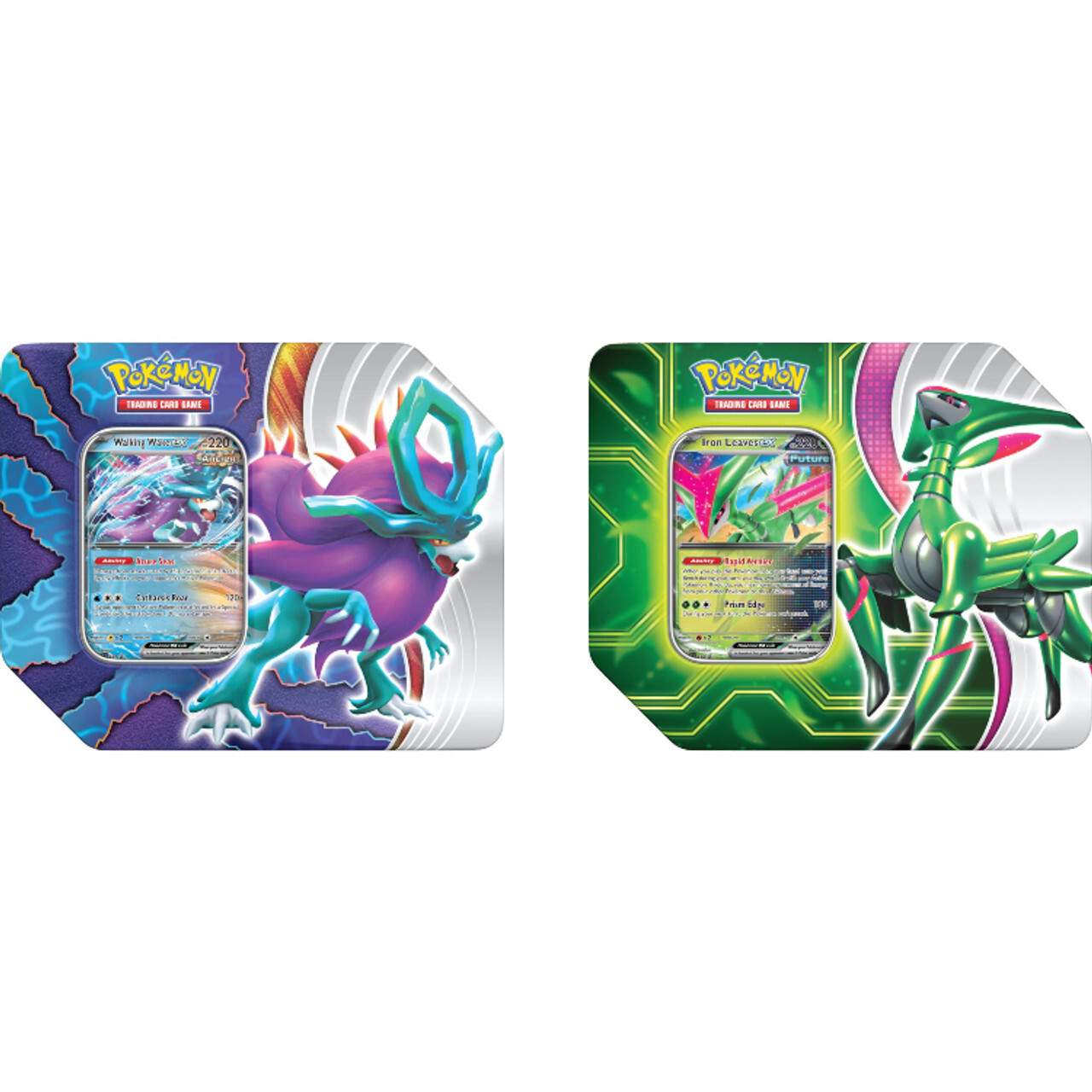 Карточная игра Pokemon: Paradox Clash Tin (Set of 2)
Карточная игра Pokemon: Paradox Clash Tin (Set of 2)