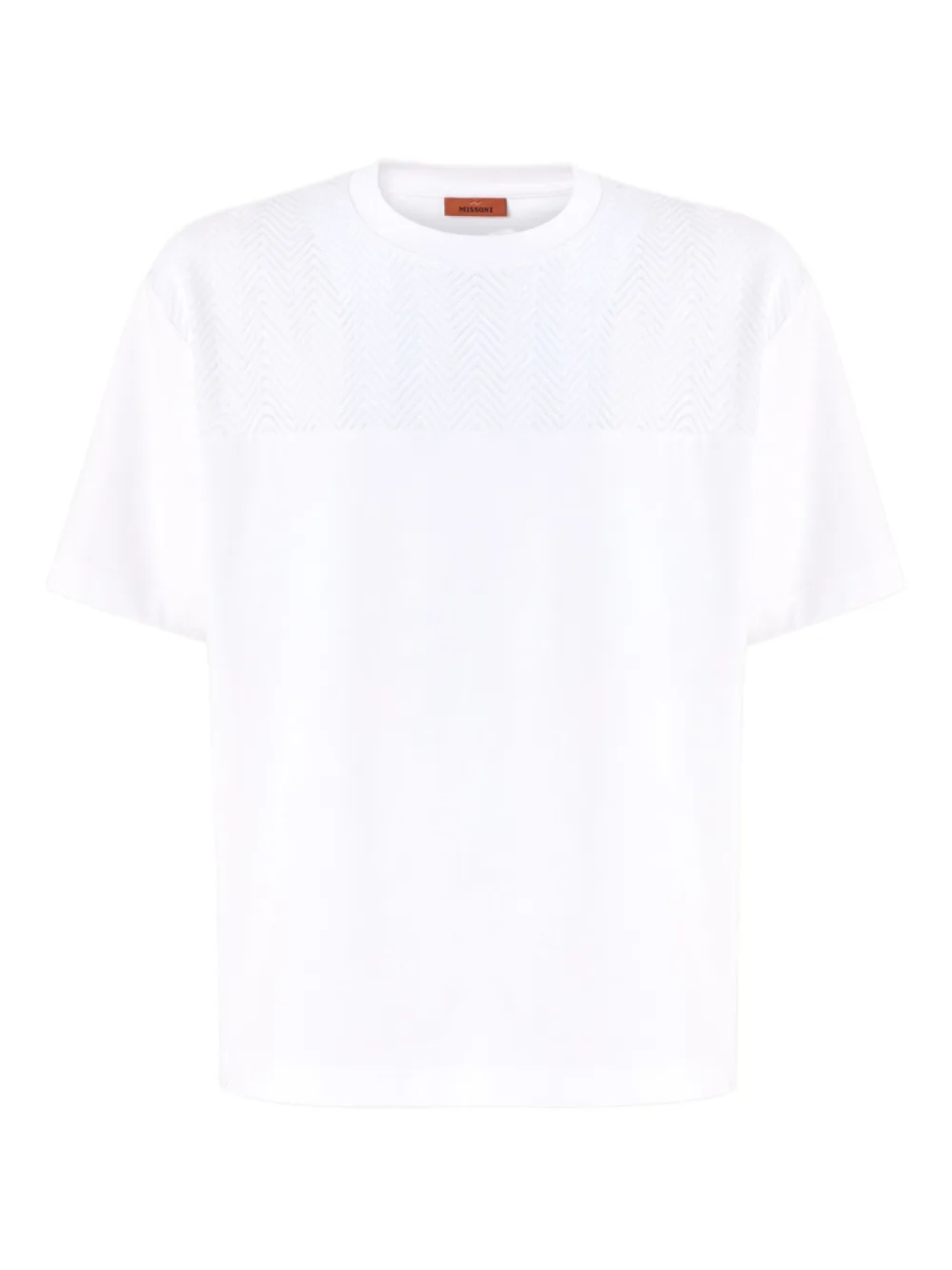Футболка из хлопка со вставками Missoni, белый
Футболка из хлопка со вставками Missoni, белый