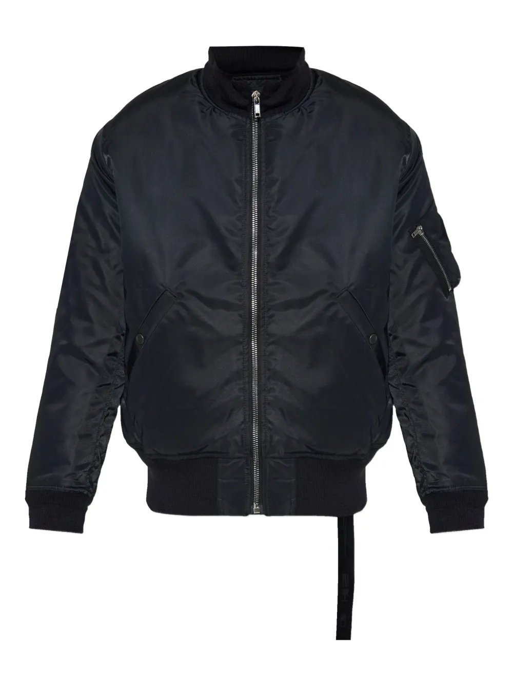 Куртка-бомбер на молнии Rick Owens DRKSHDW, черный 
Куртка-бомбер на молнии Rick Owens DRKSHDW, черный