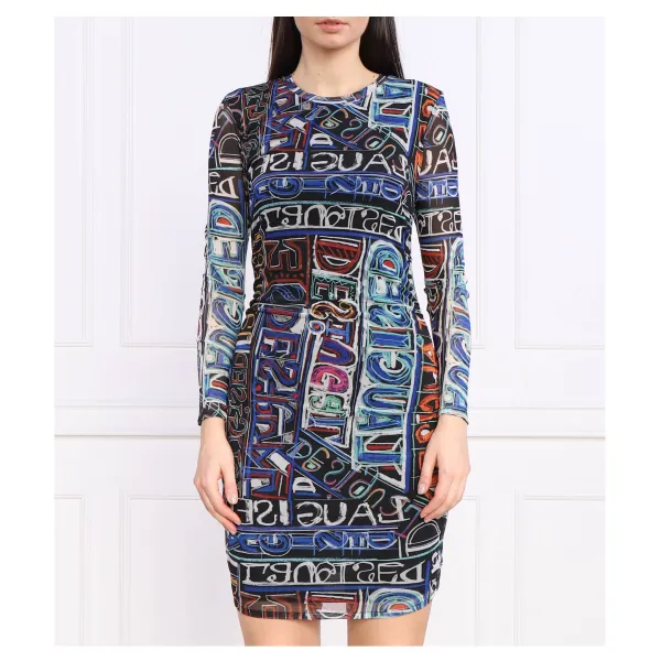 Платье Desigual, мультиколор 
Платье Desigual, мультиколор