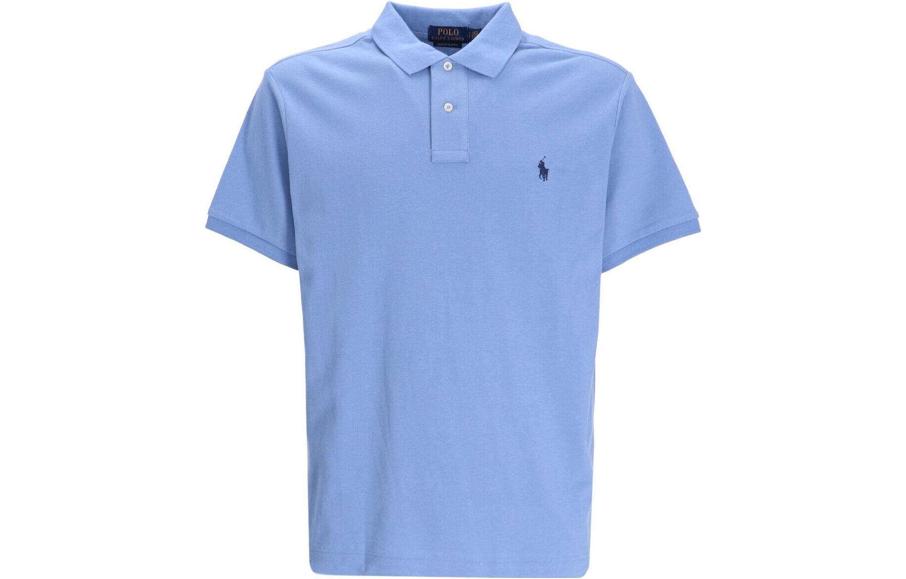 Поло с вышитым логотипом Polo Ralph Lauren, синий
Поло с вышитым логотипом Polo Ralph Lauren, синий