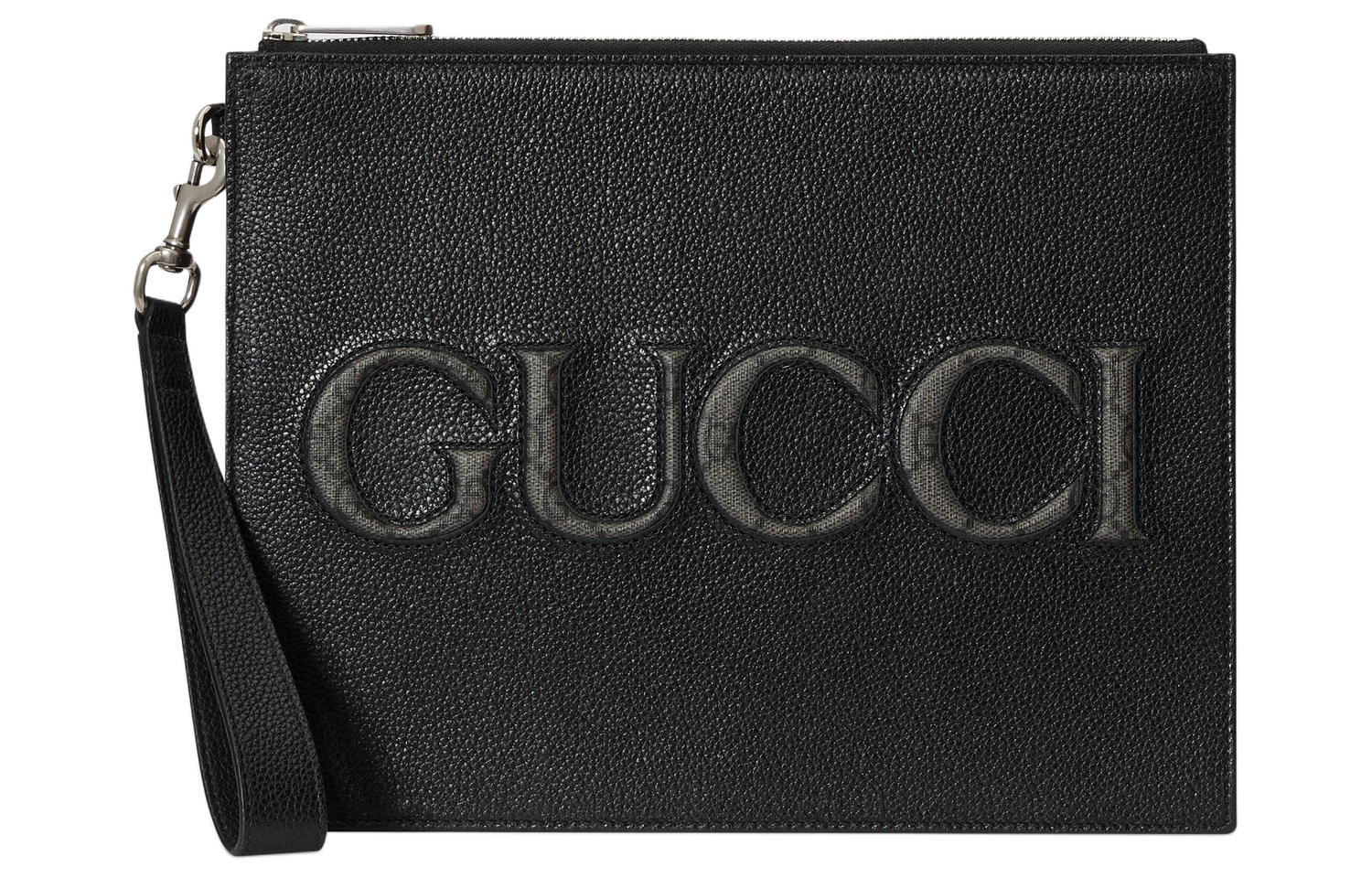 GUCCI Кожаный клатч с кантовкой из холста мужской черный
GUCCI Кожаный клатч с кантовкой из холста мужской черный