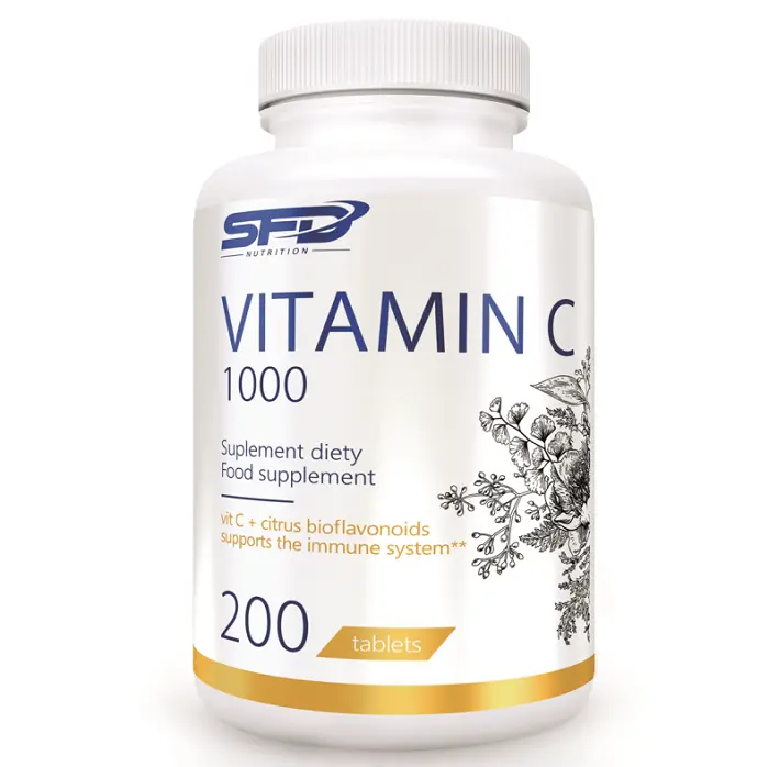 SFD Vitamin C 1000витамин С в таблетках, 200 шт.
SFD Vitamin C 1000витамин С в таблетках, 200 шт.