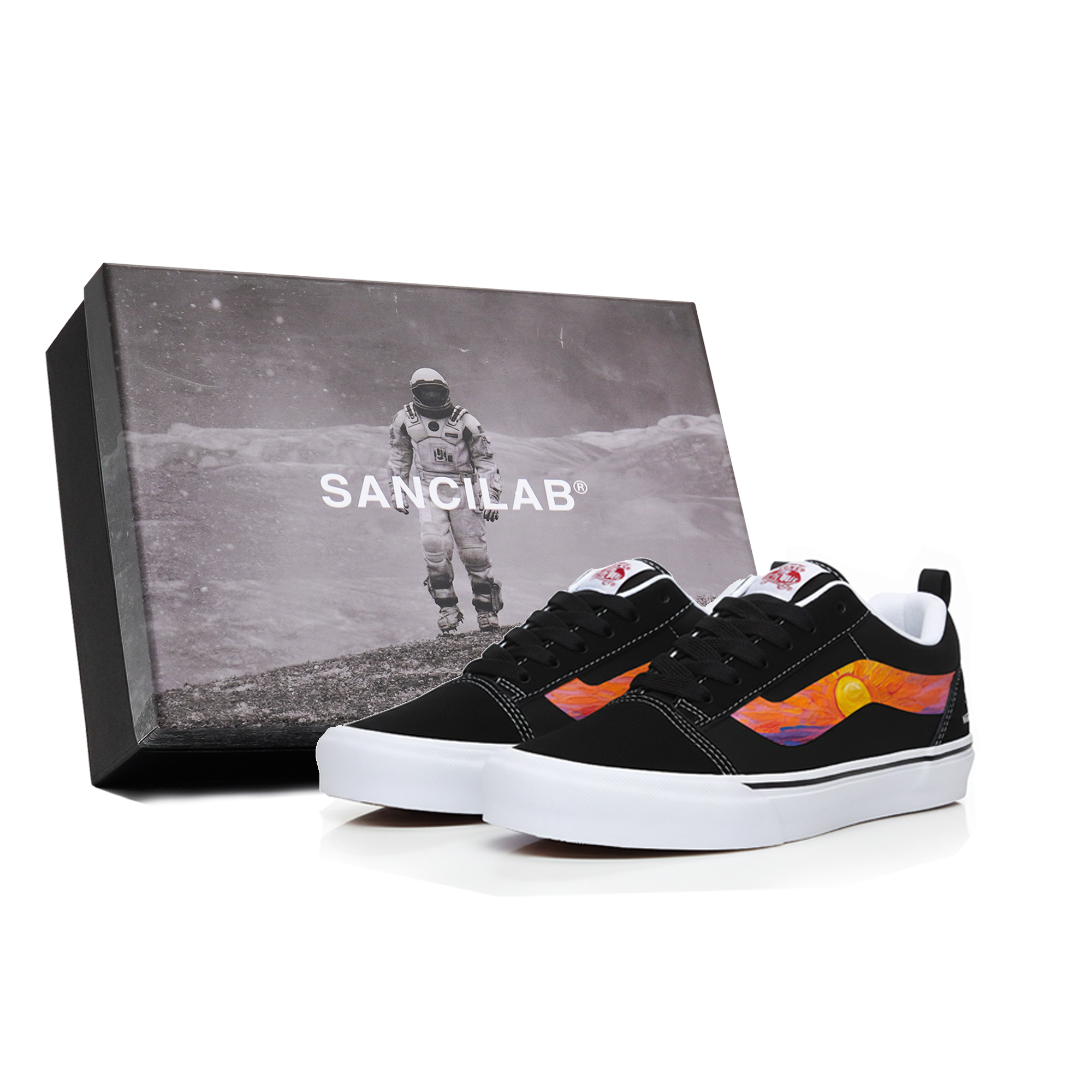 Vans Knu Skool устойчивые к истиранию низкие кроссовки для скейтбординга Unisex Black
Vans Knu Skool устойчивые к истиранию низкие кроссовки для скейтбординга Unisex Black