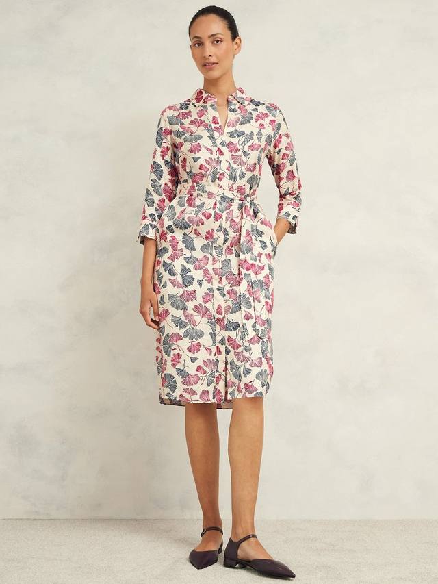 Платье-рубашка фрэнсиса в цветочек Hobbs, кремовый/разноцветный
Платье-рубашка фрэнсиса в цветочек Hobbs, кремовый/разноцветный