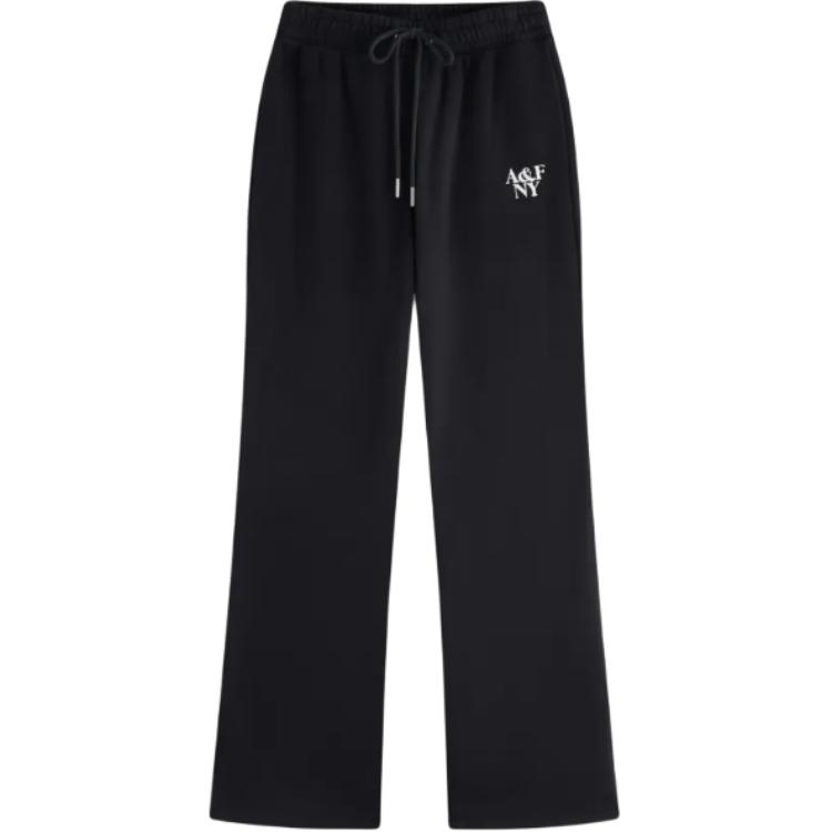 Вязаные спортивные штаны Women's Abercrombie&Fitch, черный
Вязаные спортивные штаны Women's Abercrombie&Fitch, черный