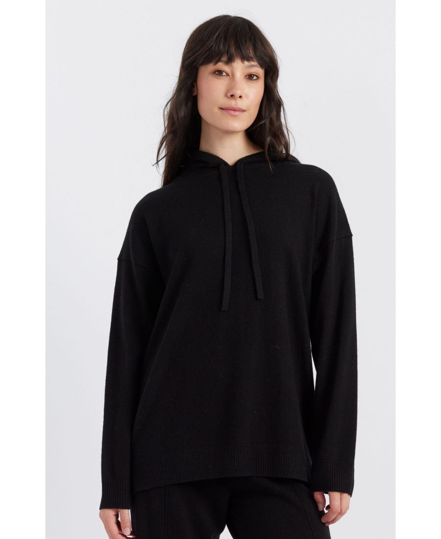 Женская свободная толстовка из смеси шерсти и кашемира Chinti & Parker, Black
Женская свободная толстовка из смеси шерсти и кашемира Chinti & Parker, Black