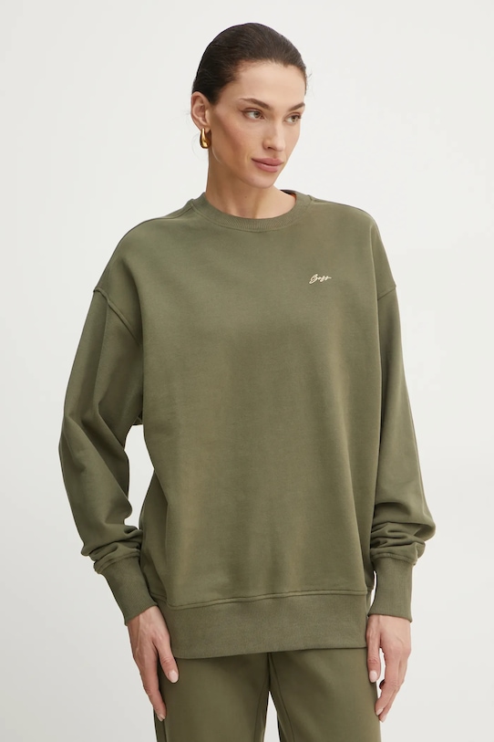 Хлопковая блузка Boss Orange, зеленый
Хлопковая блузка Boss Orange, зеленый