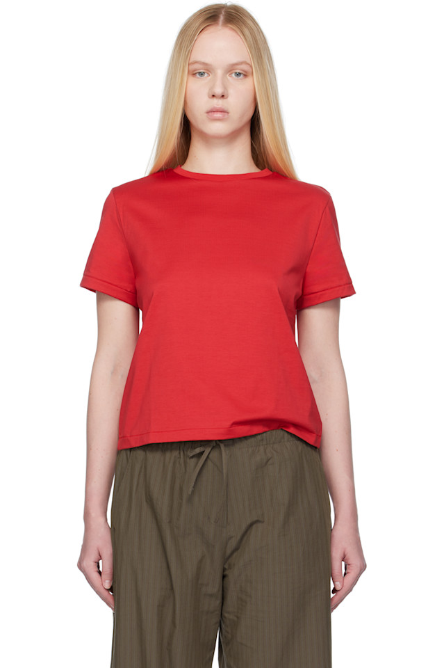 Базовый футболка Amomento, красный
Базовый футболка Amomento, красный