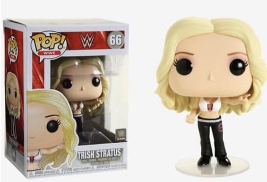 Funko POP! WWE, коллекционная фигурка, Триш Стратус, 66 лет.
Funko POP! WWE, коллекционная фигурка, Триш Стратус, 66 лет.