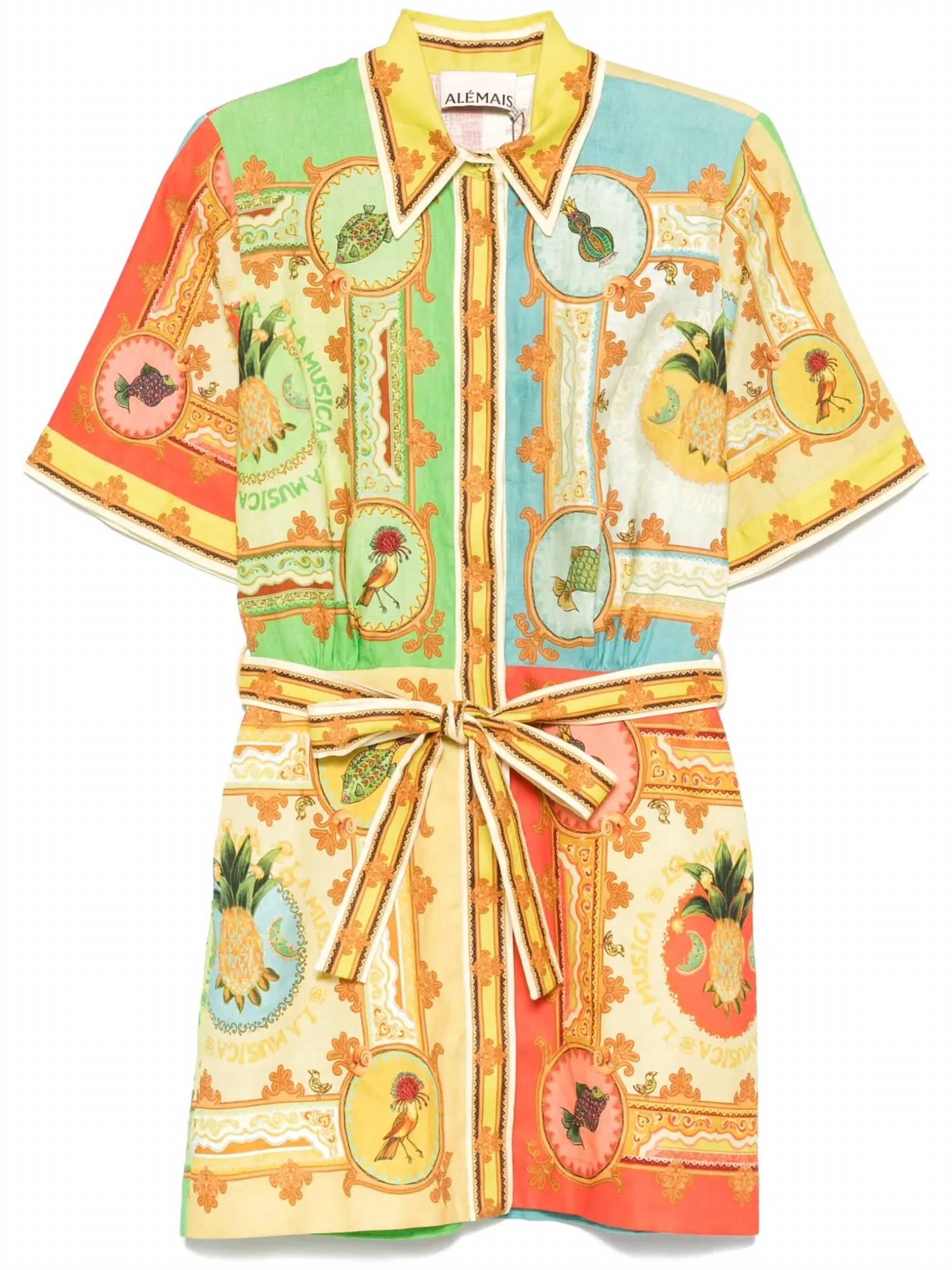 Платье мини La Musica в мультиколоре ALEMAIS
Платье мини La Musica в мультиколоре ALEMAIS