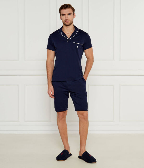 Пижама Slim fit Polo Ralph Lauren, синий 
Пижама Slim fit Polo Ralph Lauren, синий