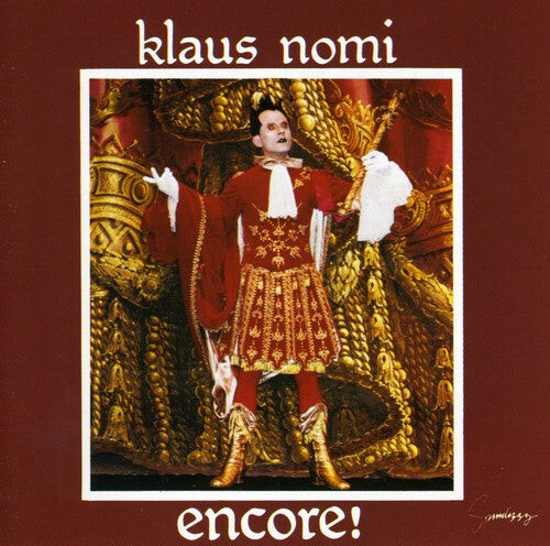 CD диск Nomi, Klaus: Encore
CD диск Nomi, Klaus: Encore