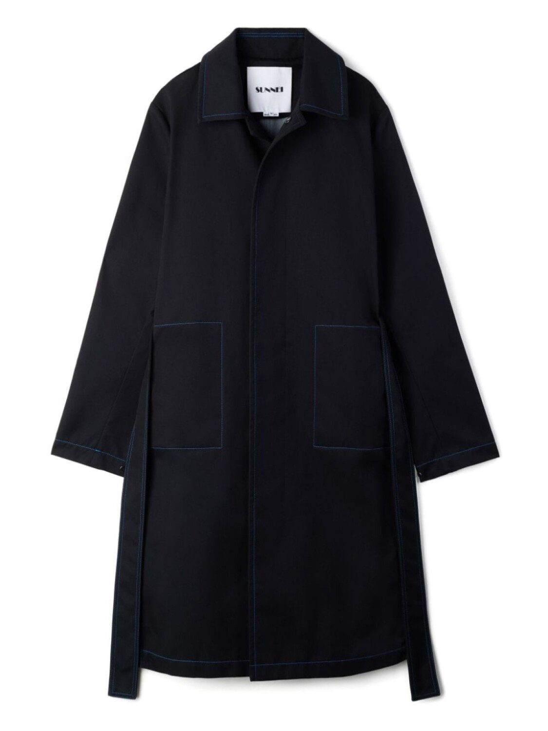 Sunnei пальто с контрастной строчкой, синий
Sunnei пальто с контрастной строчкой, синий