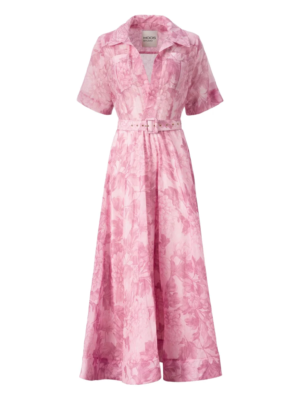 Платье La Rosée с поясом и цветочным принтом MOOS STUDIO
Платье La Rosée с поясом и цветочным принтом MOOS STUDIO